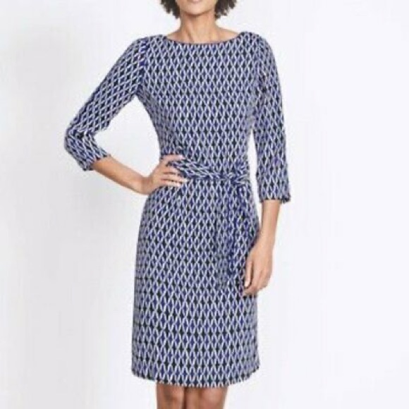 Boden Dresses & Skirts - Boden Kelly Dress - Navy Patterned